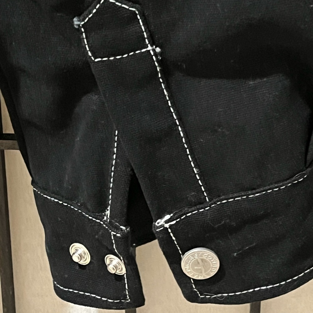 Cowboy HARDWARE Classics Black Logo Zip-Up WOODSMAN SOFT SHELL Jacket MEN SIZE L - Picture 9 of 12